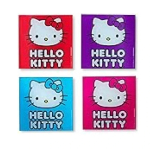 HELLO KITTY Drink Coasters Set of 4 New in box - Picture 2 of 4